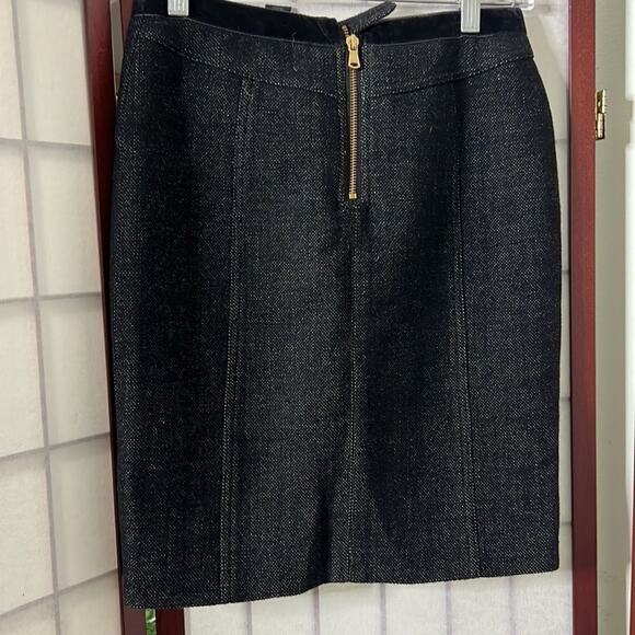 MARC BY MARC JACOBS KNEE LENGTH WOOL BLEND SKIRT SIZE 0 - Picture 6 of 11